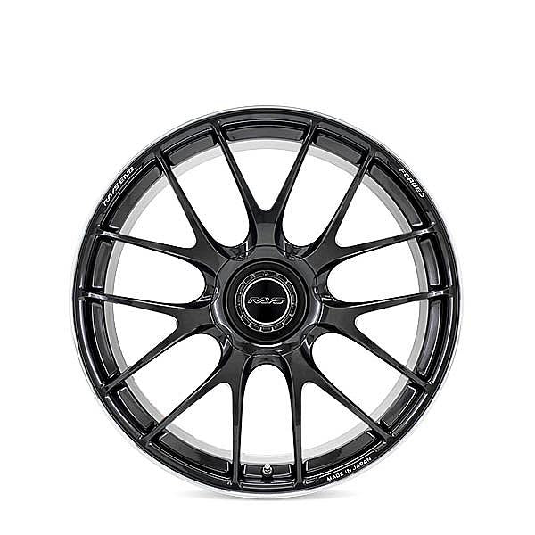 Volk Racing G27 20X9.5+25 5-120 Formula Silver / Black Clear Wheel