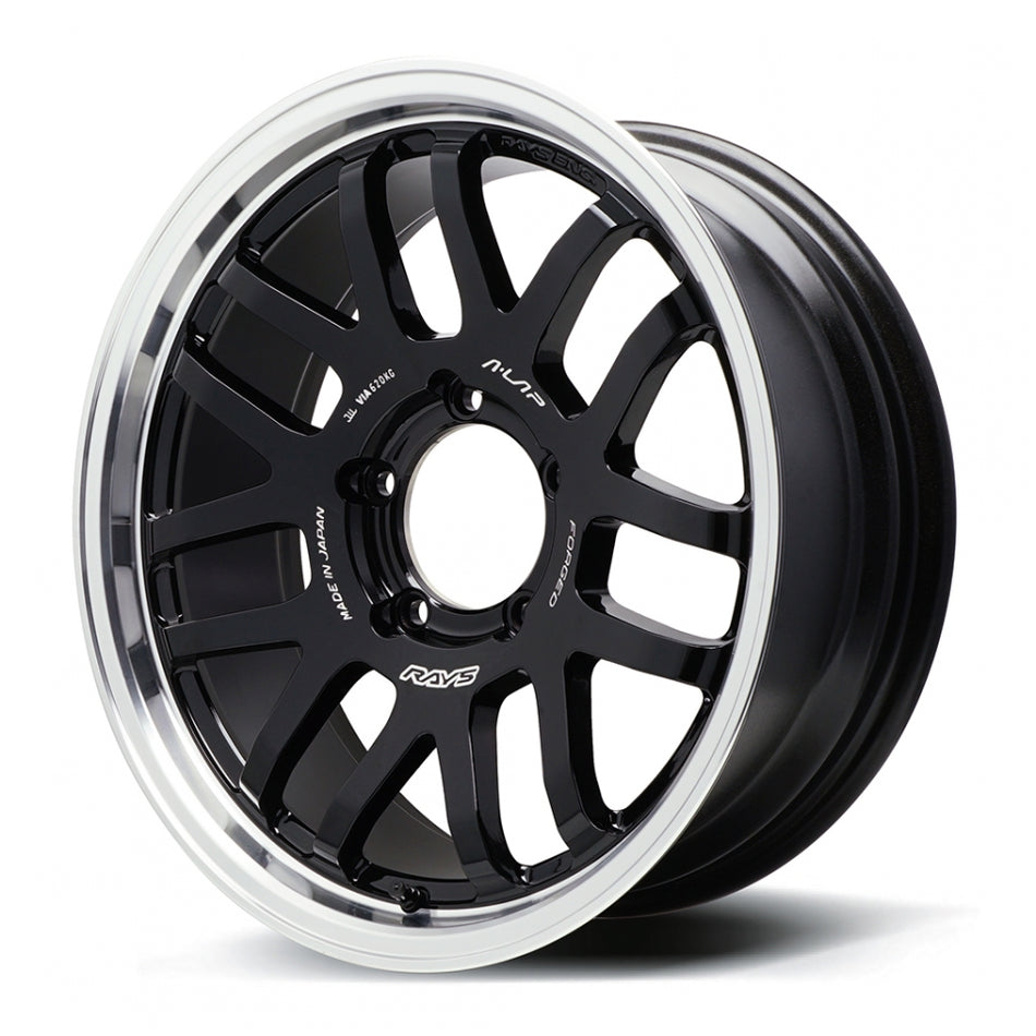 Volk Racing A-LAP-07X 18X9.0+00 6-139.7 Black/Rim DC Wheel