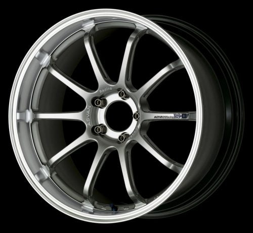 Advan RZ-DF 18X8.5+52 5-130 Machining & Racing Hyper Silver Wheel