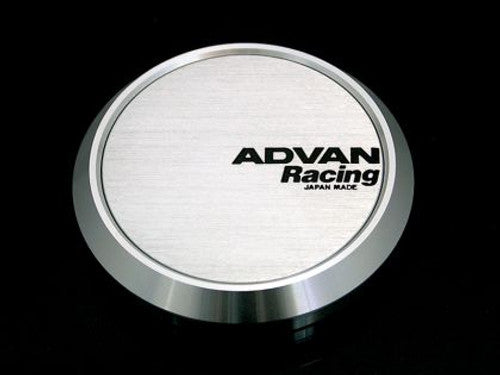 Advan 63mm Flat Centercap - Silver Alumite - REWRK Collective