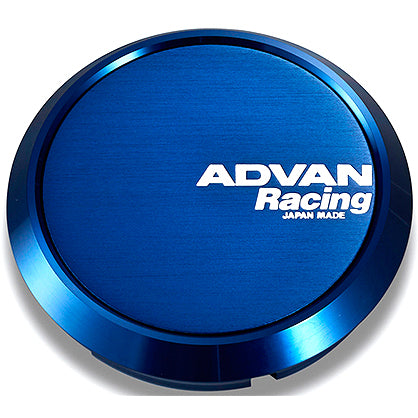 Advan 63mm Flat Centercap - Blue Anodized - REWRK Collective