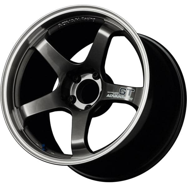 Advan GT 18x10.5 +15 5-114.3 Machining & Racing Metal Black Wheel - REWRK Collective