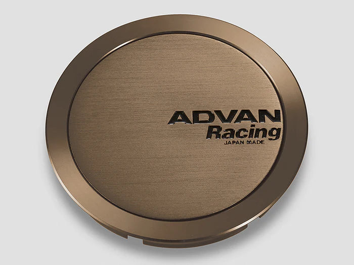 Advan 73mm Racing Center Cap Full Flat Dark Bronze - REWRK Collective