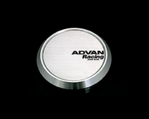 Advan 73mm Flat Centercap - Silver Alumite - REWRK Collective