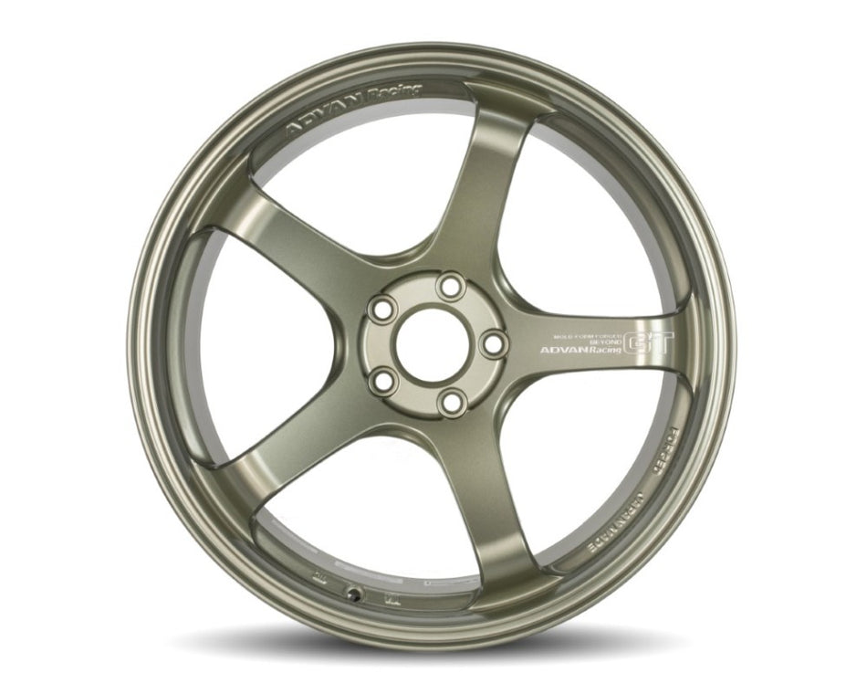 Advan GT Beyond 19x10.0 +35 5-114.3 Racing Sand Metallic Wheel - REWRK Collective