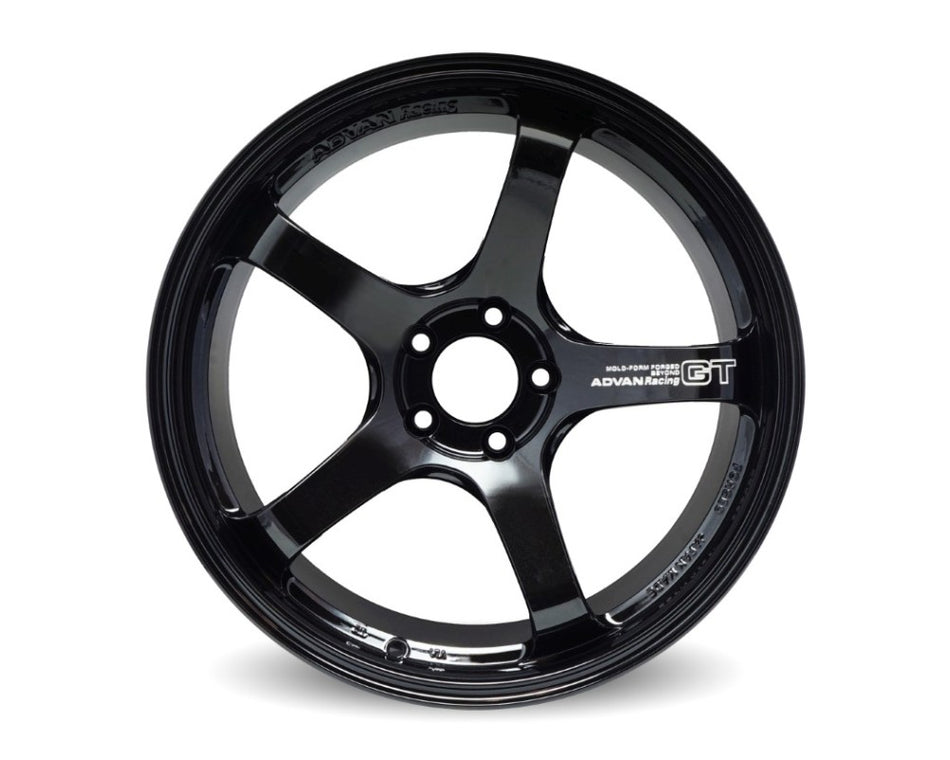 Advan GT 19x11 +45 5-130 Racing Titanium Black Wheel - REWRK Collective