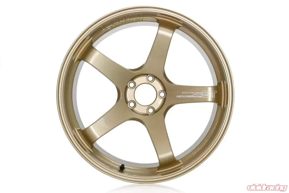 Advan GT For Porsche 18X9.0+46 5-130 Racing Gold Metallic Wheel