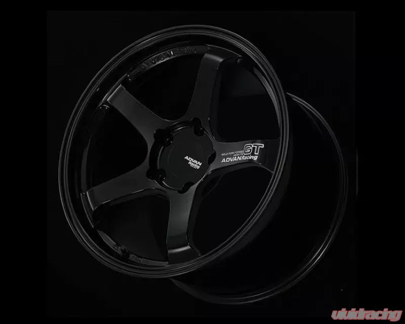 Advan GT 21X10.5+50 5-130 Racing Titanium Black Wheel