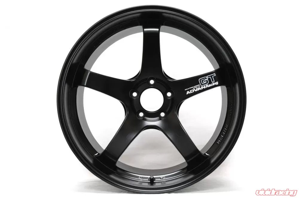 Advan GT 18X10.5+24 5-120 Semi Gloss Black Wheel