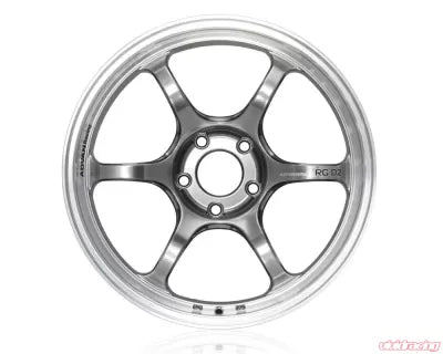 Advan RG-D2 17X8.0+54 5-114.3 Machining & Racing Hyper Black Wheel