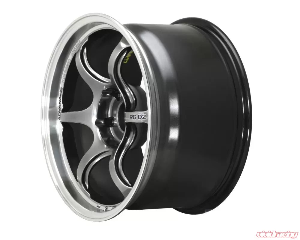 Advan RG-D2 17X8.5+50 5-114.3 Machining & Racing Hyper Black Wheel
