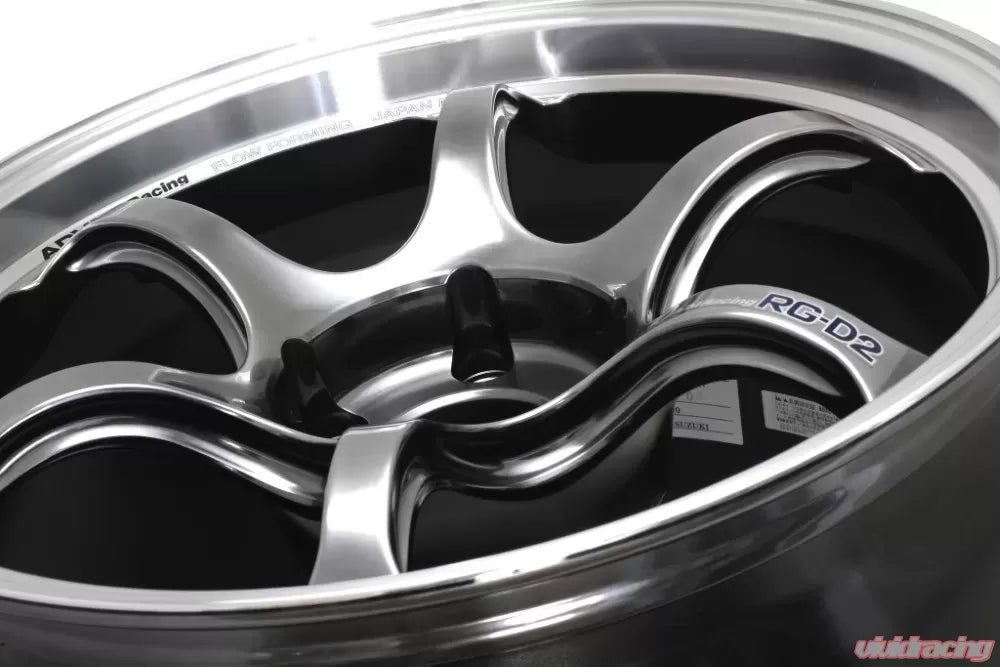 Advan RG-D2 18x9.5+22 5-120 Machining & Racing Hyper Black Wheel