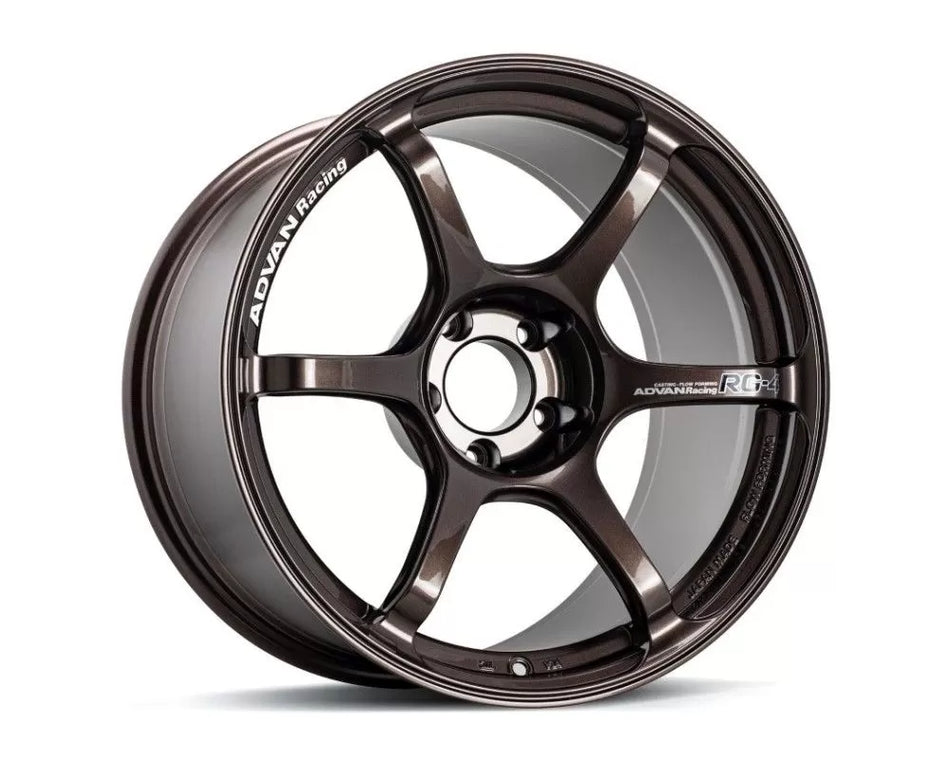 Advan RG-4 18X11.0+15 5-114.3 Racing Copper Bronze Wheel