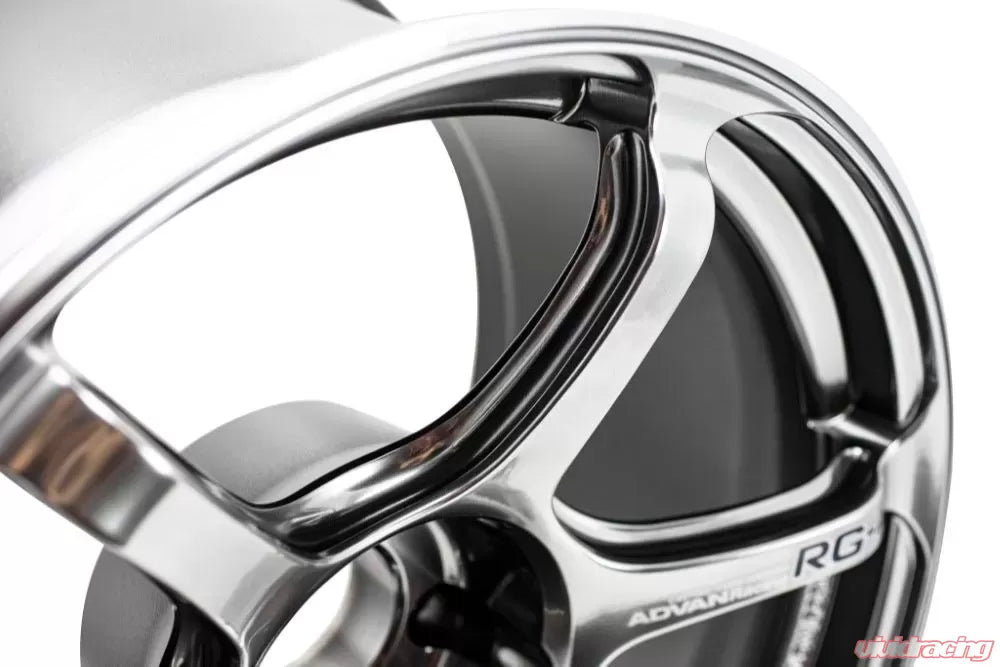 Advan RG-4 18X11.0+15 5-114.3 Racing Hyper Black & Ring Wheel