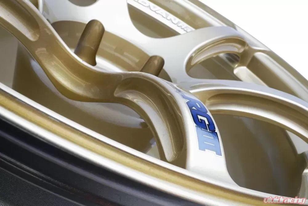 Advan RGIII 18X10.5+15 5-114.3 Racing Gold Metallic Wheel
