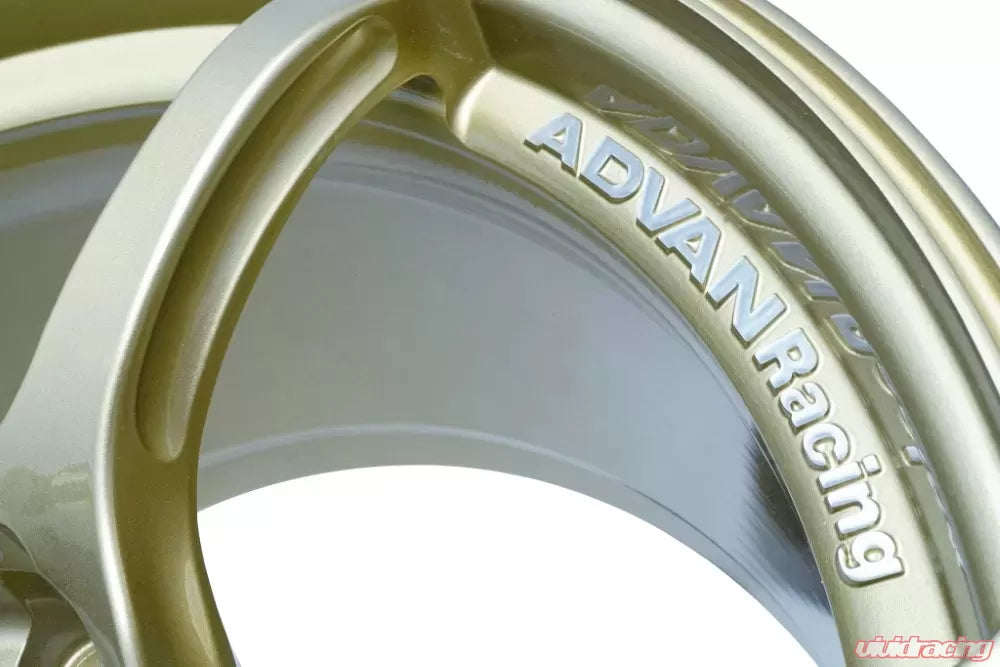 Advan RGIII 18X10.5+15 5-114.3 Racing Gold Metallic Wheel