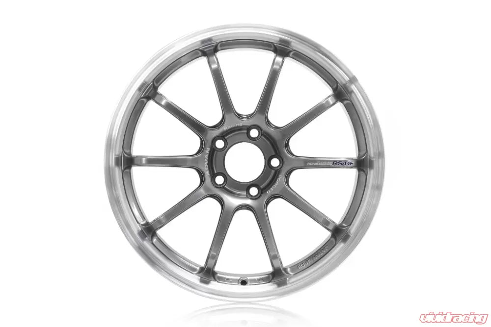 Advan RS-DF Progressive 18X9.0+50 5-112 Machining & Racing Hyper Black Wheel