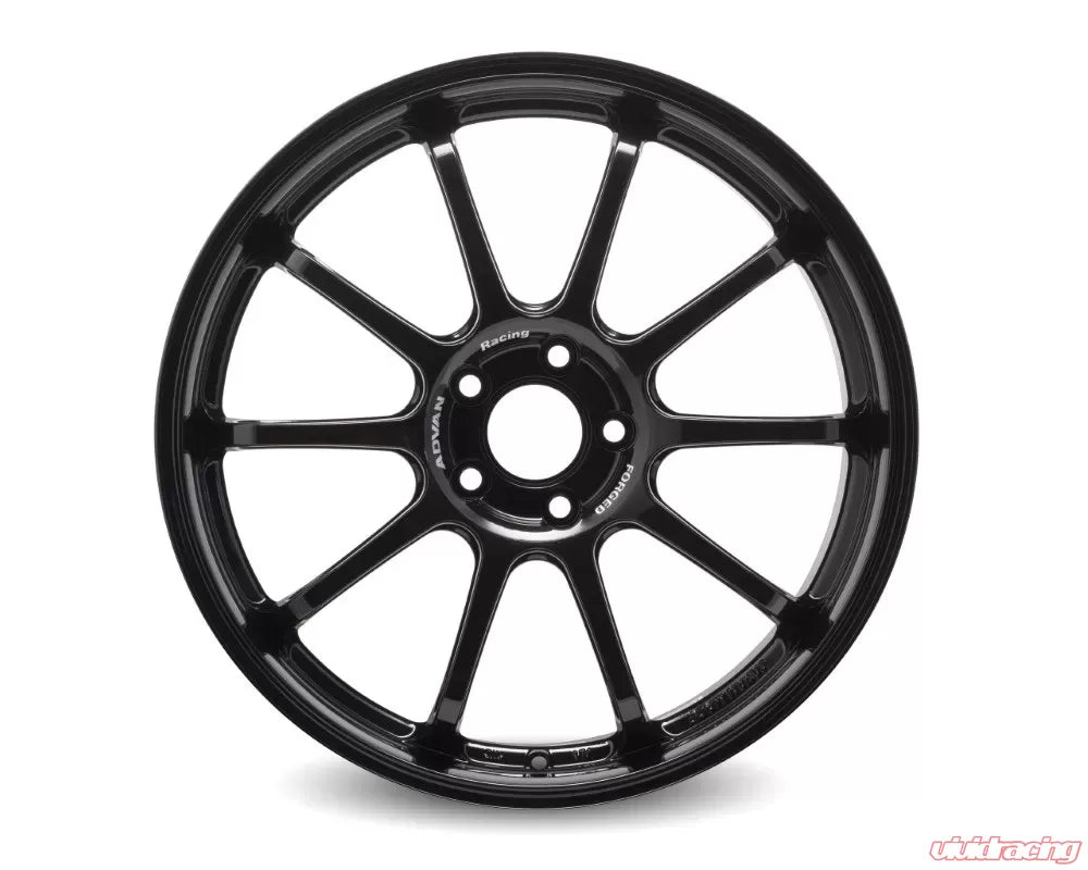 Advan RS-DF Progressive 18X11.0+15 5-114.3 Racing Titanium Black Wheel