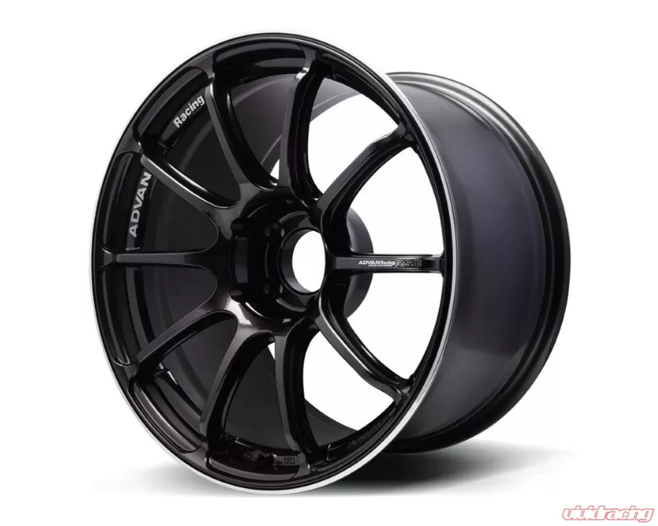 Advan RSIII 18X9.5+45 5-100 Racing Black Gunmetallic & Ring Wheel