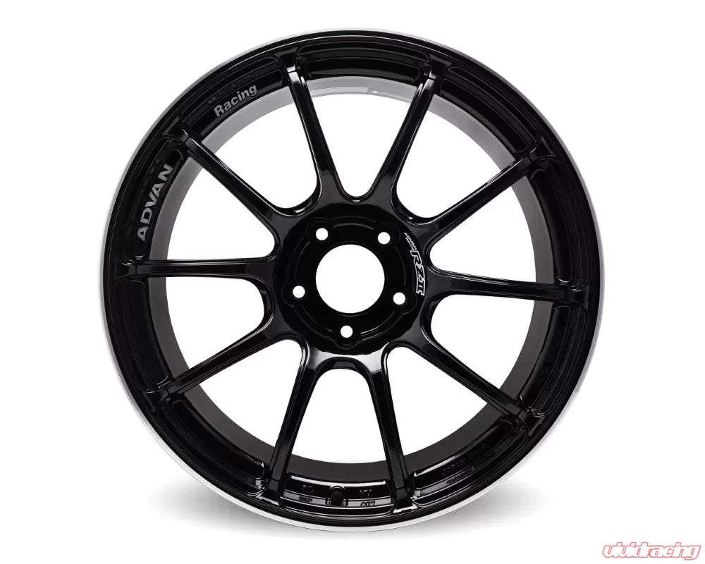 Advan RZII 17X8.0+54 5-114.3 Racing Gloss Black Wheel