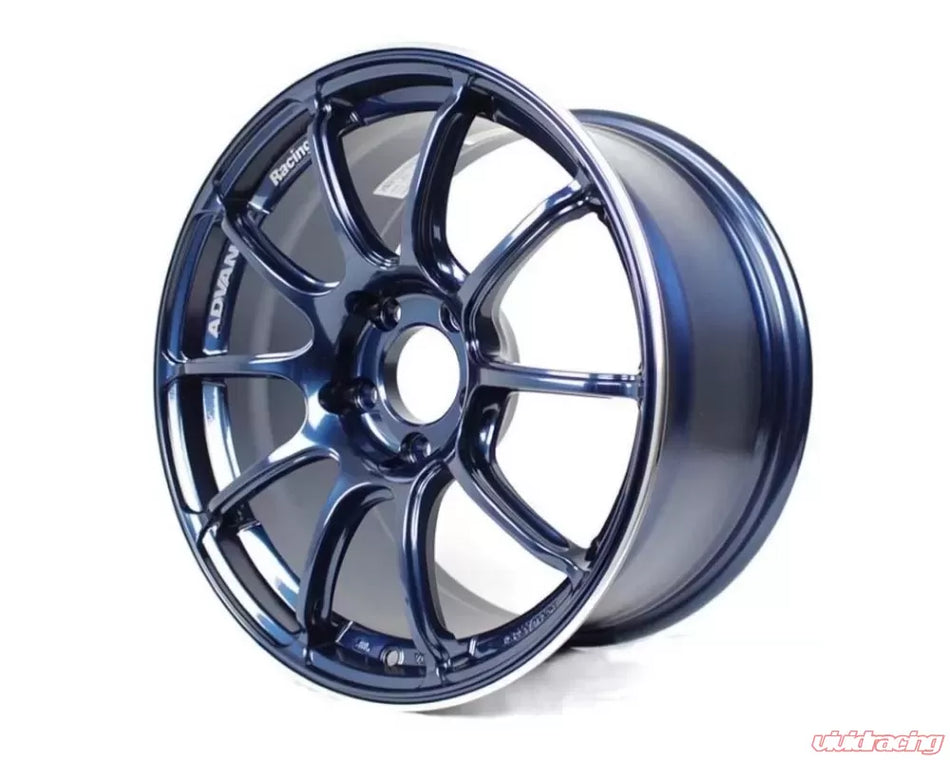 Advan RZII 17X9.0+45 5-114.3 Racing Indigo Blue Wheel