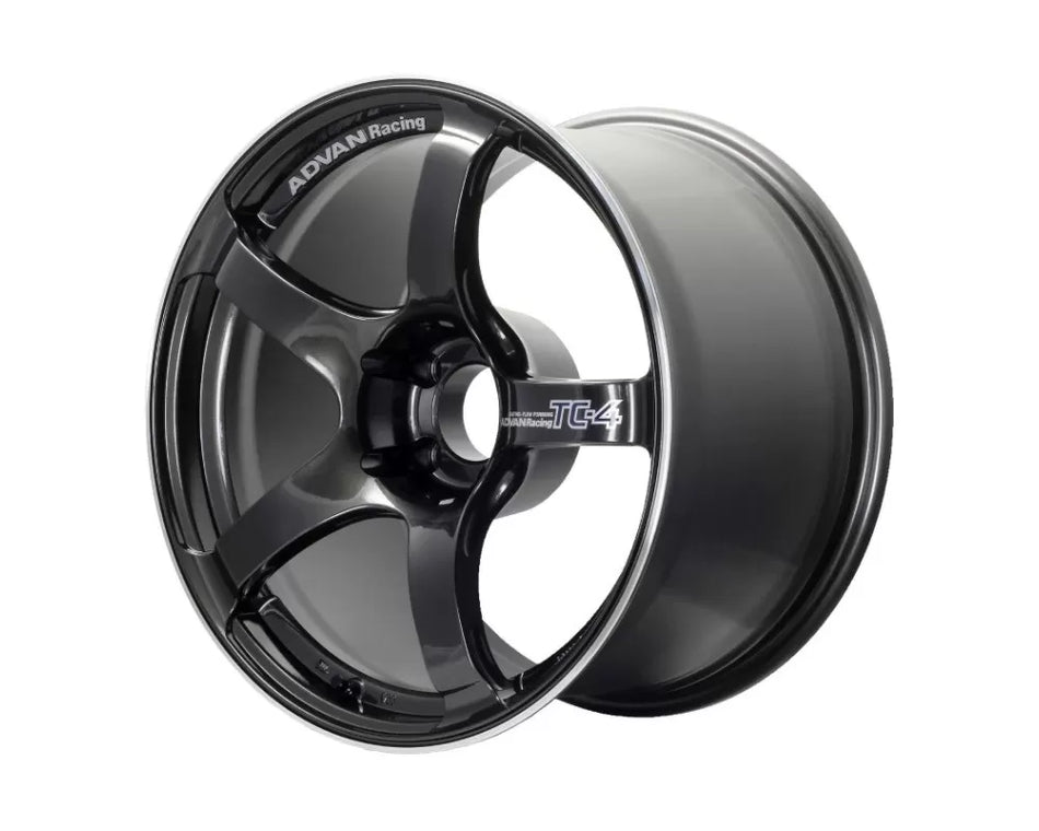 Advan TC4 17X7.5+48 5-114.3 Black Gunmetallic & Ring Wheel