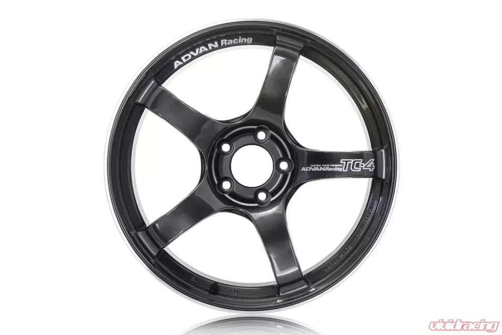 Advan TC4 17X9.5+50 5-114.3 Racing Black Gunmetallic & Ring Wheel