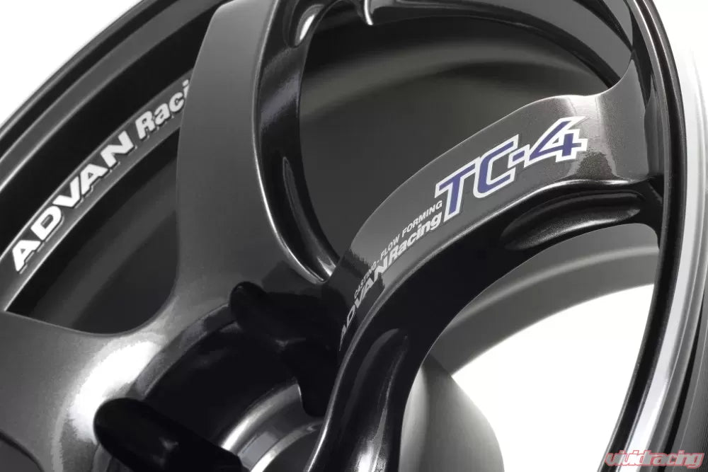 Advan TC4 17X7.5+48 5-114.3 Black Gunmetallic & Ring Wheel