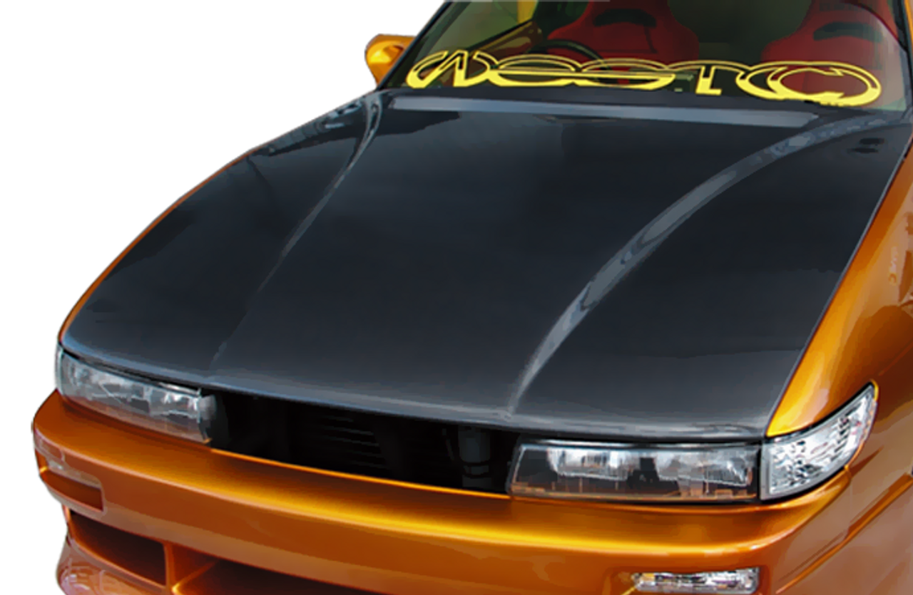 Nissan S13 Origin Lab Vented Hood Type II