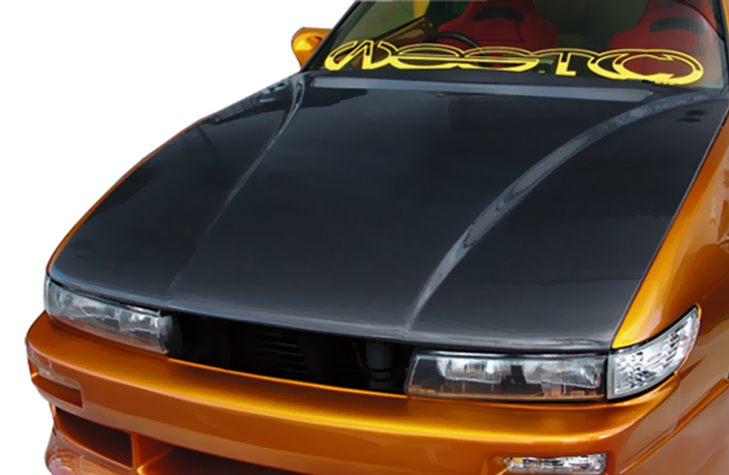 Nissan S13 Origin Lab Vented Hood Type II