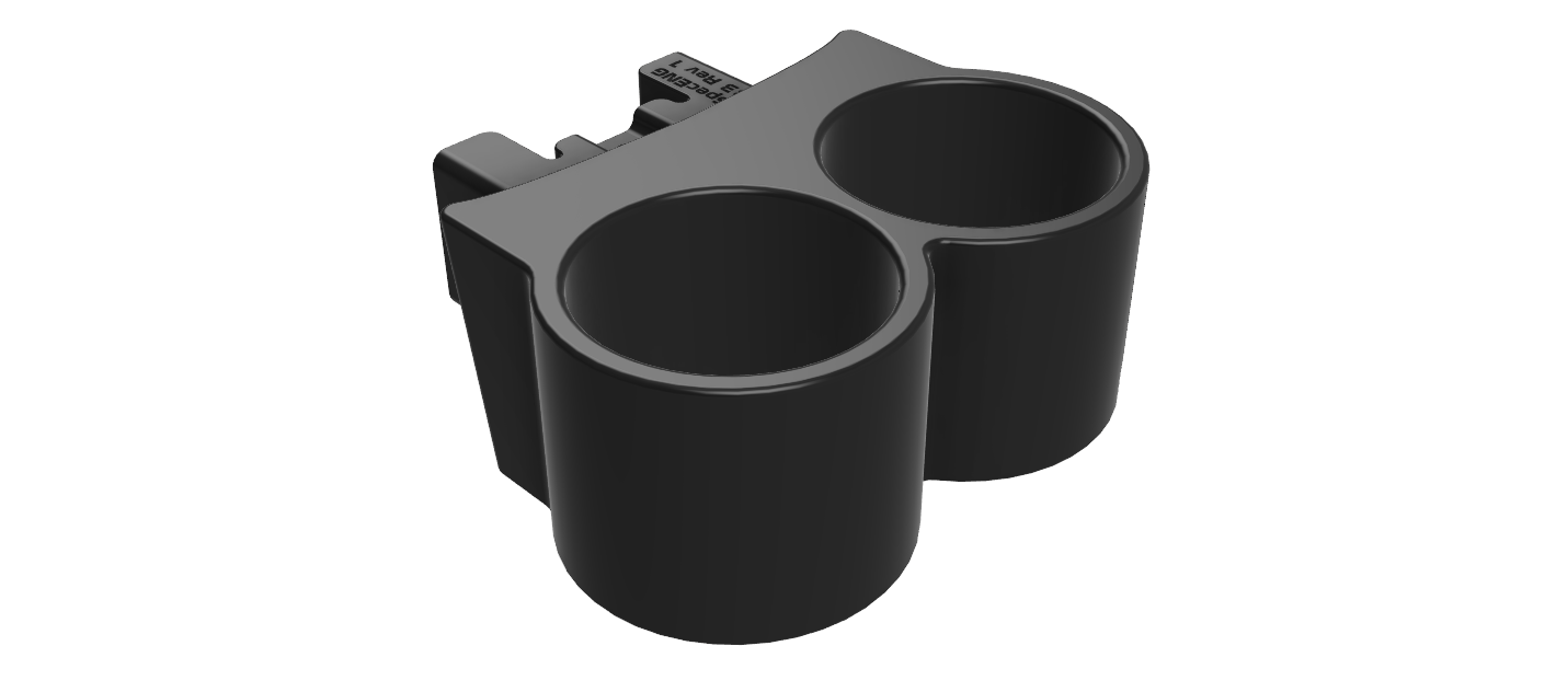 R33 Skyline Rear Console Cupholder – Factory Rear Ashtray Mount