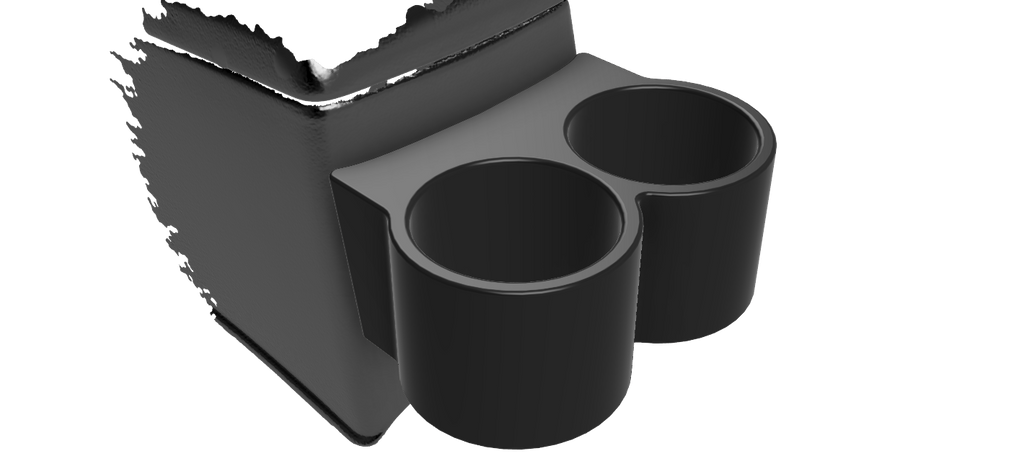 R33 Skyline Rear Console Cupholder – Factory Rear Ashtray Mount