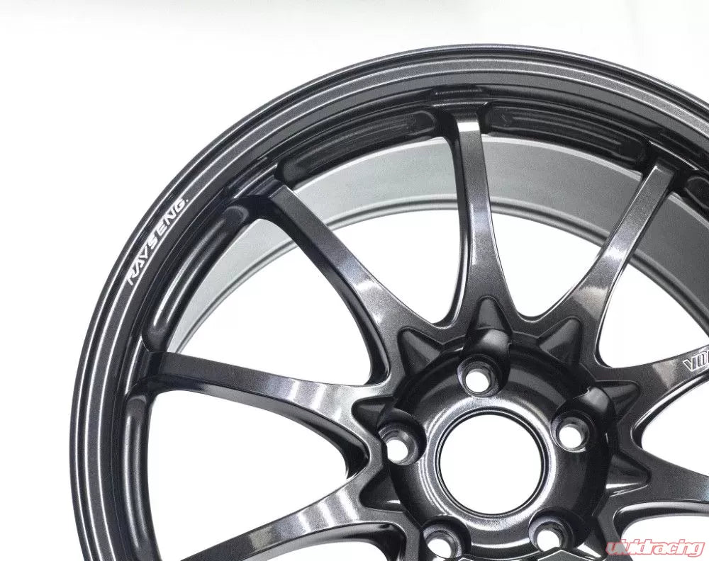 Volk Racing CE28N-PLUS 18X9.5+22 5-112 Diamond Dark Gunmetal Wheel