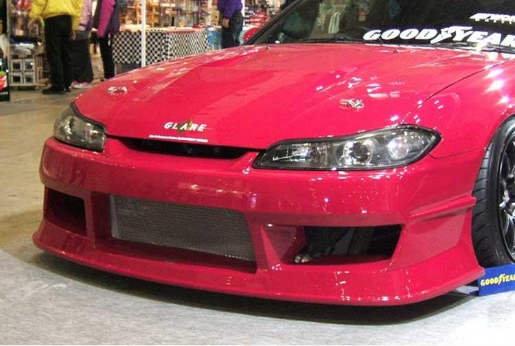 Car Modify Wonder GLARE Front Bumper (FRP) for Nissan Silvia (S15) 1999-2002