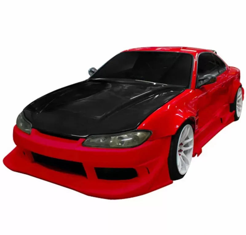 Origin Lab Attack Front Bumper for Nissan Silvia S15 (1999-2002)