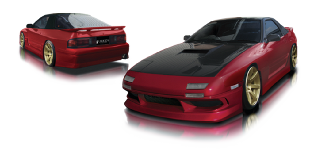 Originlab Mazda Rx 7 Rear Bumper Origin Lab FC RX-7 Stream Line Body Kit – REWRK Collective