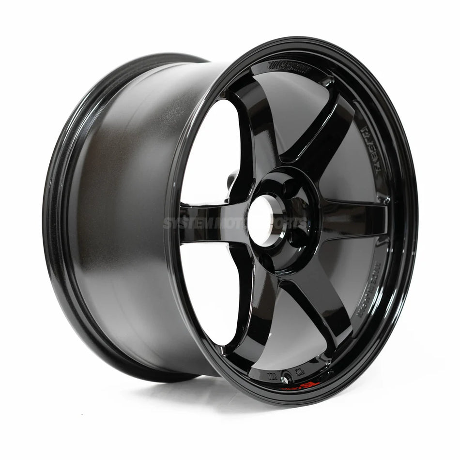 Volk Racing TE37SL 18X9.5+40 5-114.3 Gloss Black Wheel