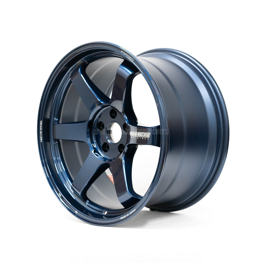 Mag Blue Rims Volk Racing TE37 Ultra M-Spec 20X10.0+15 5-112 Mag Blue Wheel – REWRK ...