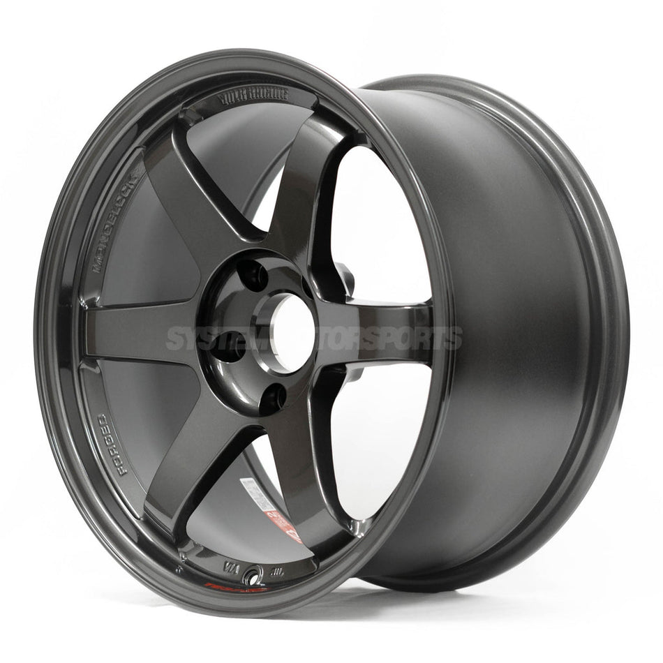 Volk Racing TE37SL 18X10.5+22 5-114.3 Diamond Black Wheel