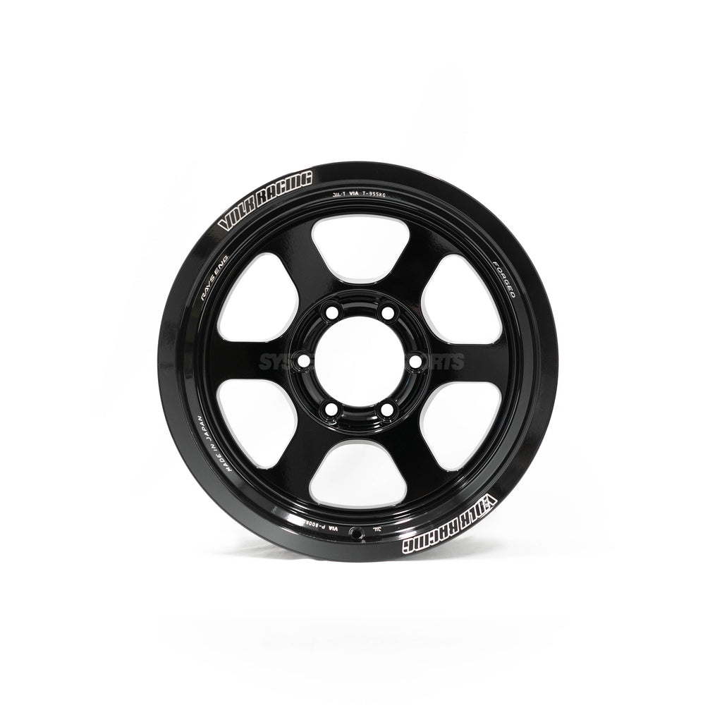 Volk Racing TE37XT M-Spec 18X9.5+00 5-150 Gloss Black Wheel