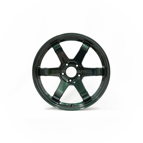 Volk Racing TE37SL 18X11.0+18 5-114.3 Racing Green Wheel