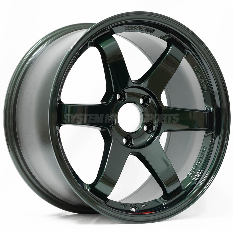 Volk Racing TE37SL 18X10.5+20 5-120 Racing Green Wheel