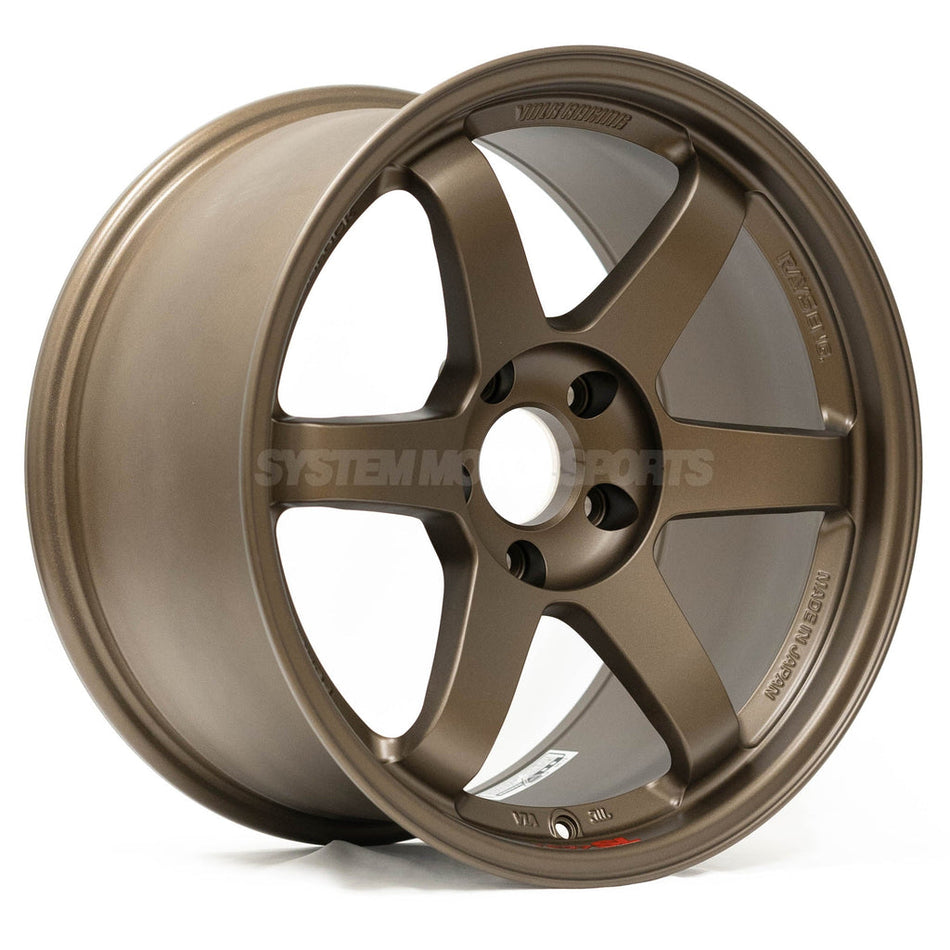 Volk Racing TE37SL 18X10.5+15 5-114.3 Blast Bronze Wheel