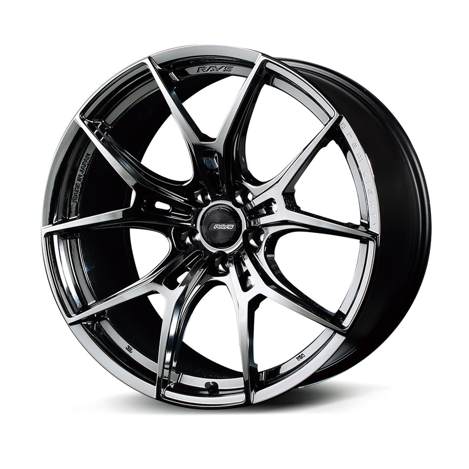 Gram Lights 57FXZ 18X10.5+20 5-114.3 Super Dark Gunmetal Wheel