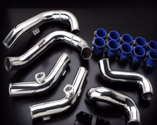 GReddy 09+ Nissan GTR Special Aluminum Piping Kit for RX Intake Manifold - REWRK Collective