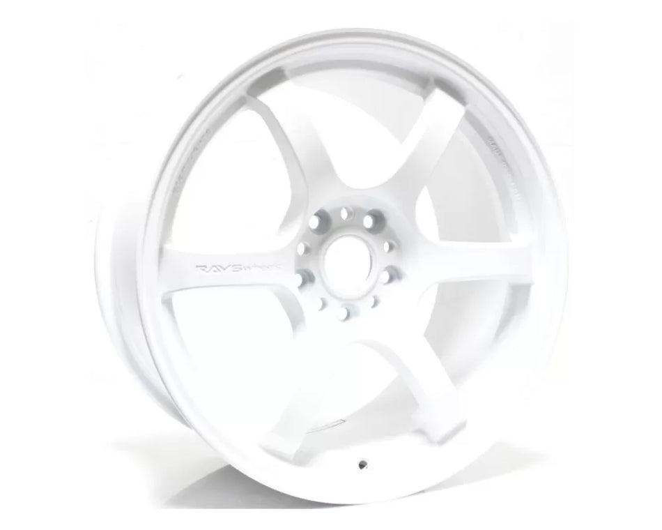 Gram Lights 57DR 18X9.5+22 5-114.3 Ceramic Pearl Wheel