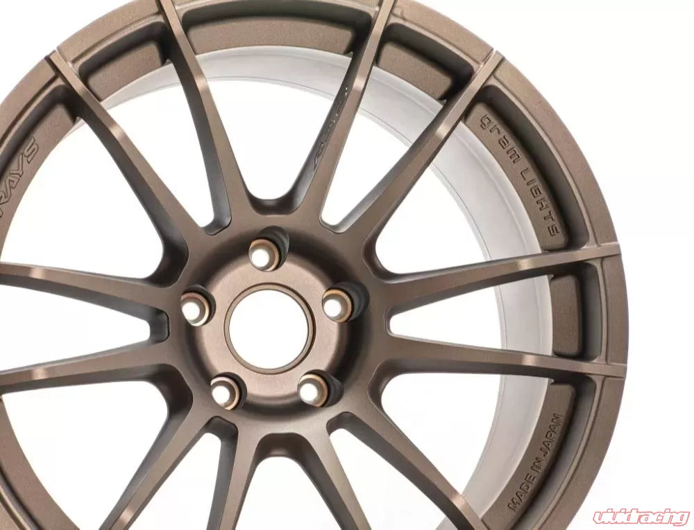 Gram Lights 57XR 18X9.5+22 5-112 Dark Bronze Wheel