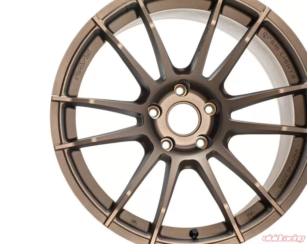 Gram Lights 57XR 18X9.5+22 5-112 Dark Bronze Wheel