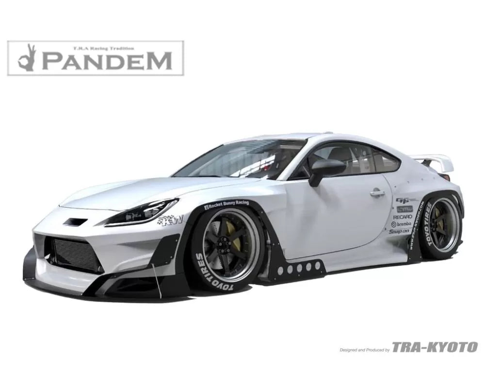 GReddy Pandem 2022+ Toyota GR86 (ZN8) Rocket Bunny Full Wide-Body Aero Kit w/ Wing - REWRK Collective