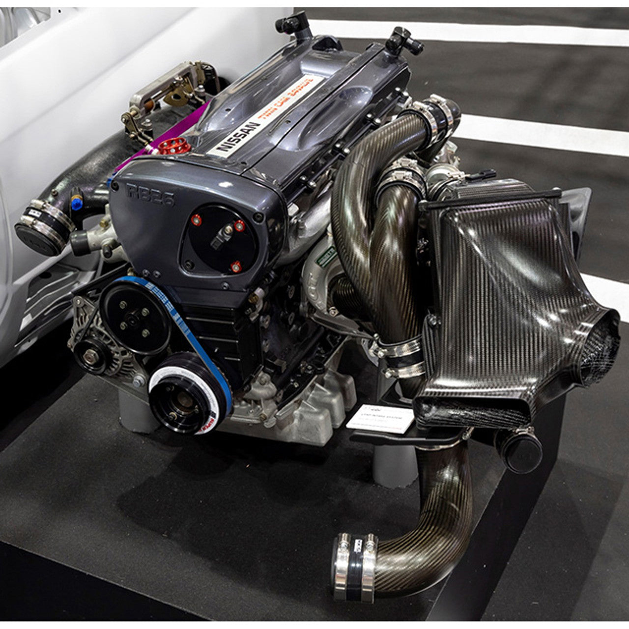 HKS Advanced Heritage CFRP Polymer Intake System for 89-94